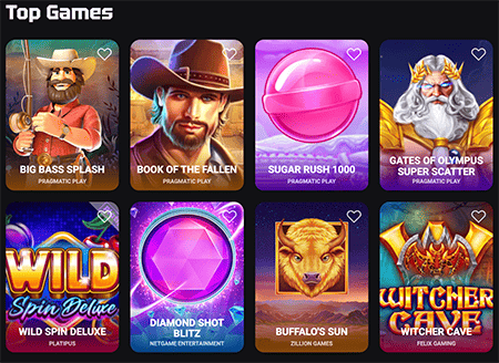 Gry w Need for Slots Casino